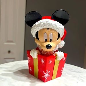 NEW- Disney's Mickey Mouse In Present Christmas Tree Topper by Kurt Adler